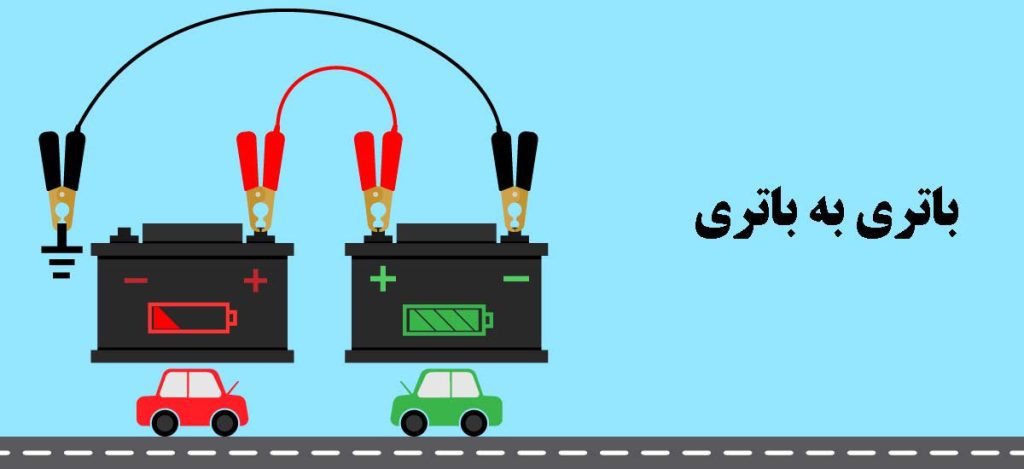 باتری به باتری کردن خودرو